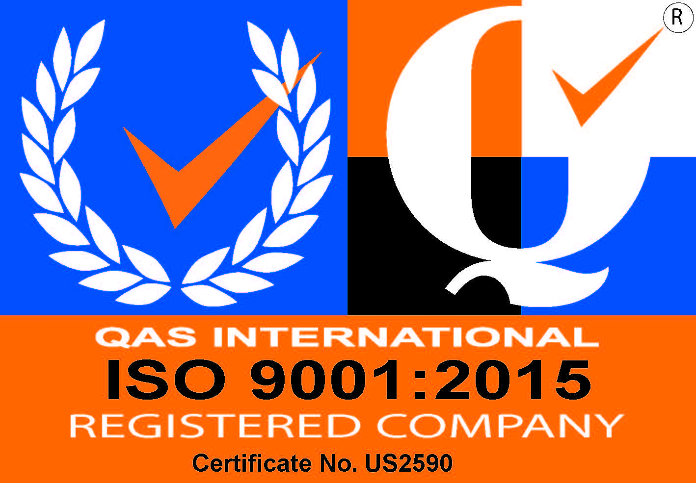 Logis-Tech is ISO 9001:2015 Certified