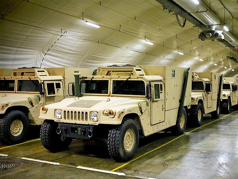 USMC Vehicle Shelter Dehumidifier Popup