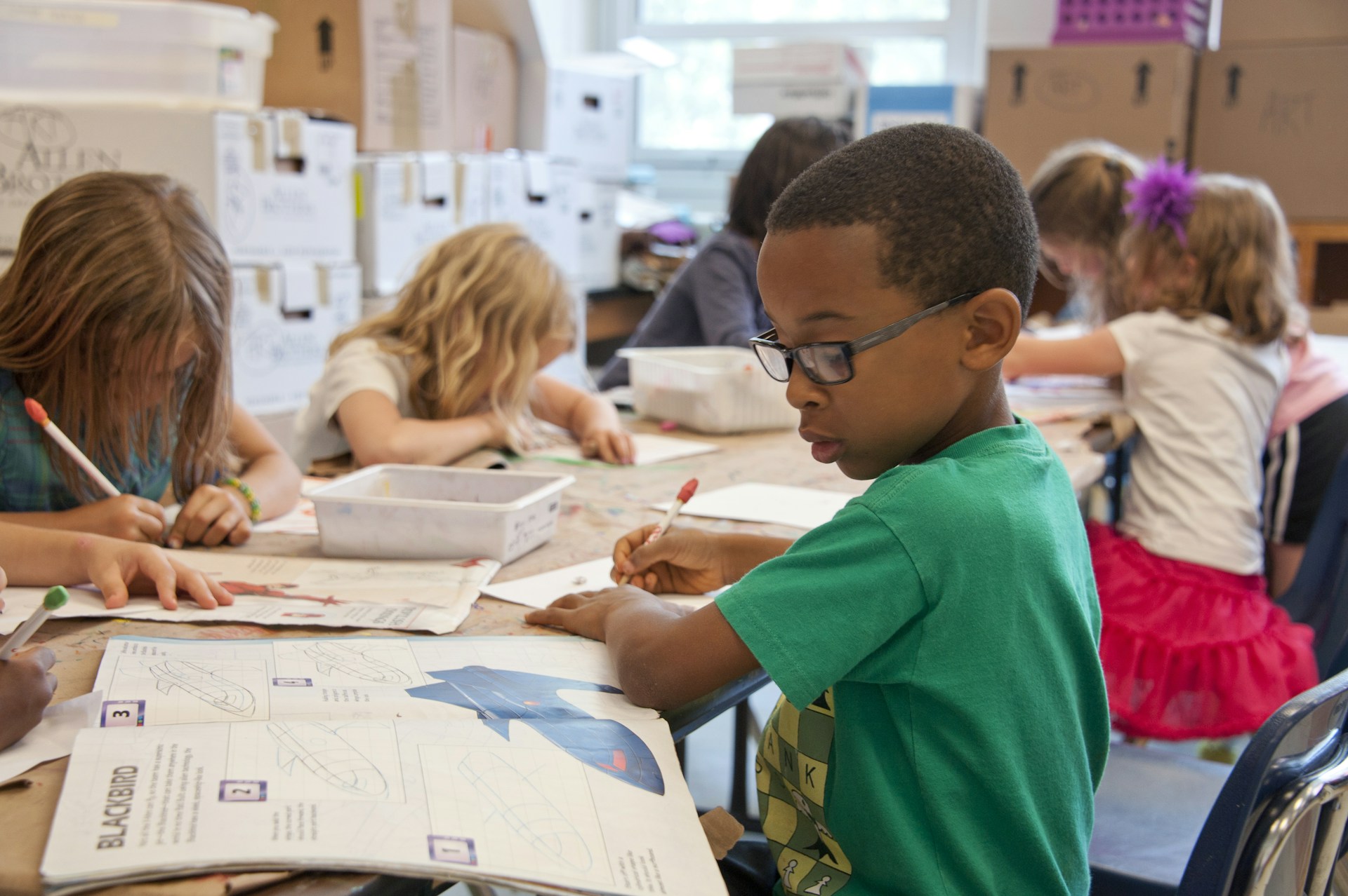 Classroom with Children