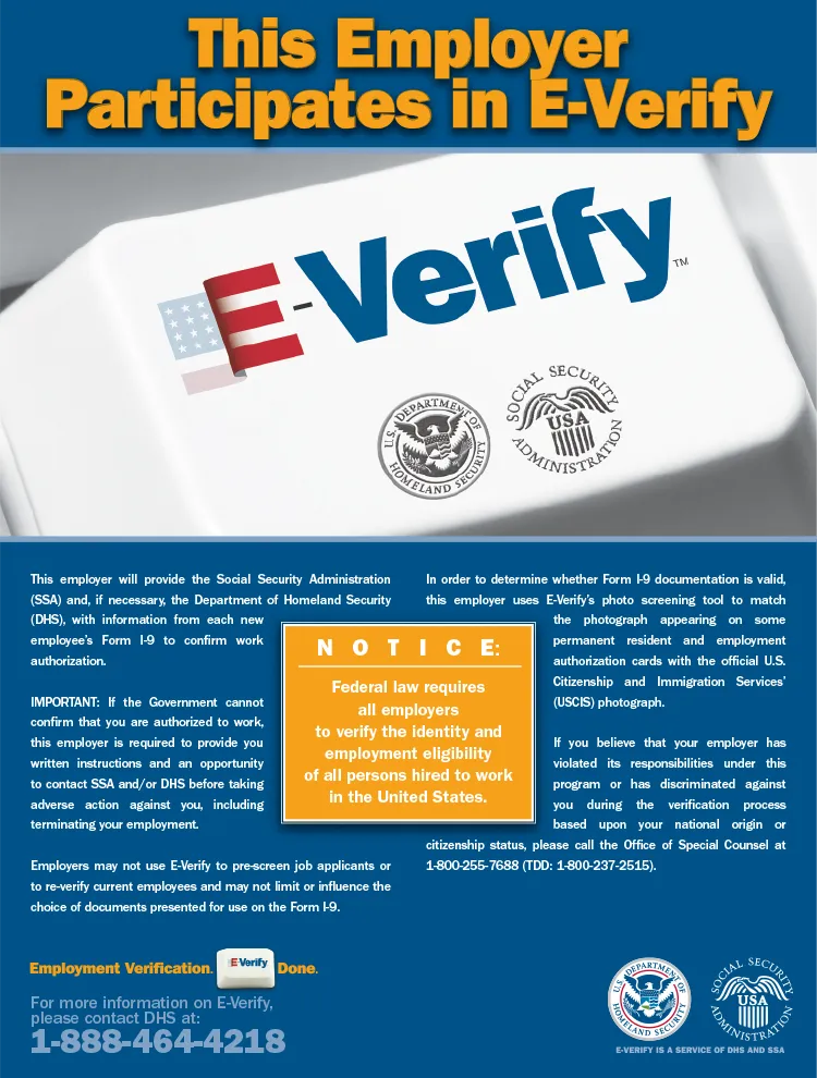 This employer participates in E-Verify.